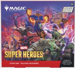 CARTES MAGIC OF THE GATHERING - MTG MARVEL SUPER HEROES SCENE BOX - VILLAINS UNLEASHED (EN)